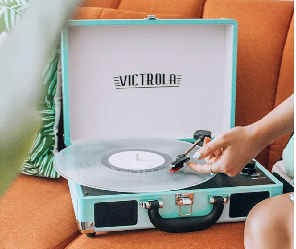 Victrola , tocadiscos vintage. Foto: amazon.com