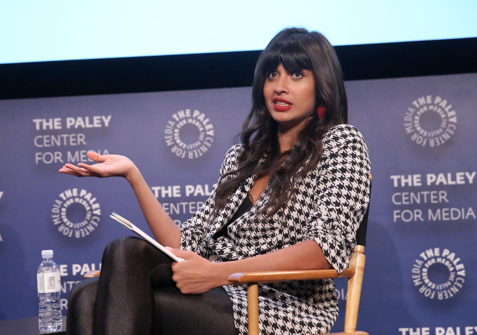 Jameela Jamil is slamming the anti-abortion law in Georgia — and reveals her personal reason for doing so. (Photo: Jesse Grant/Getty Images for VICE News )