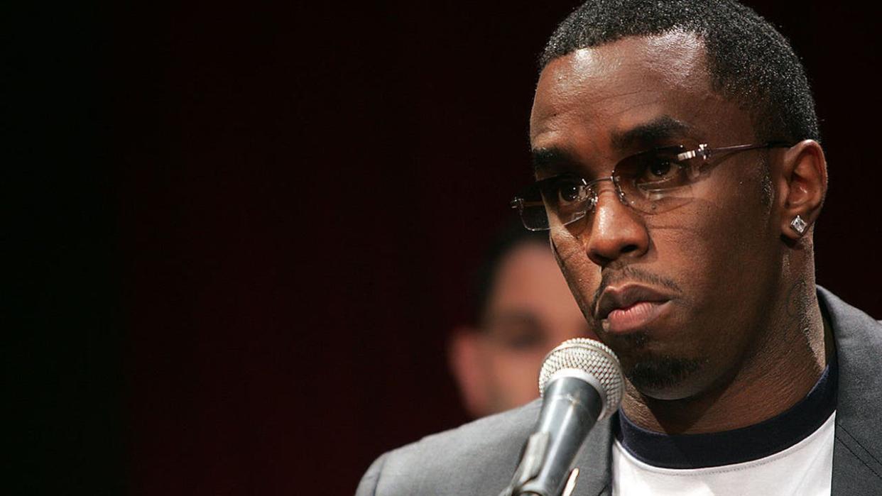 <div>NEW YORK - JULY 20: Rapper/actor Sean "P. Diddy" Combs speaks at a press conference to announce plans for the Citizen Change Campaign at NYU's Kimmel Auditorium July 20, 2004 in New York City. Citizen Change is a national, non-partisan organization created to educate and motivate young voters. (Photo by Scott Gries/Getty Images)</div>