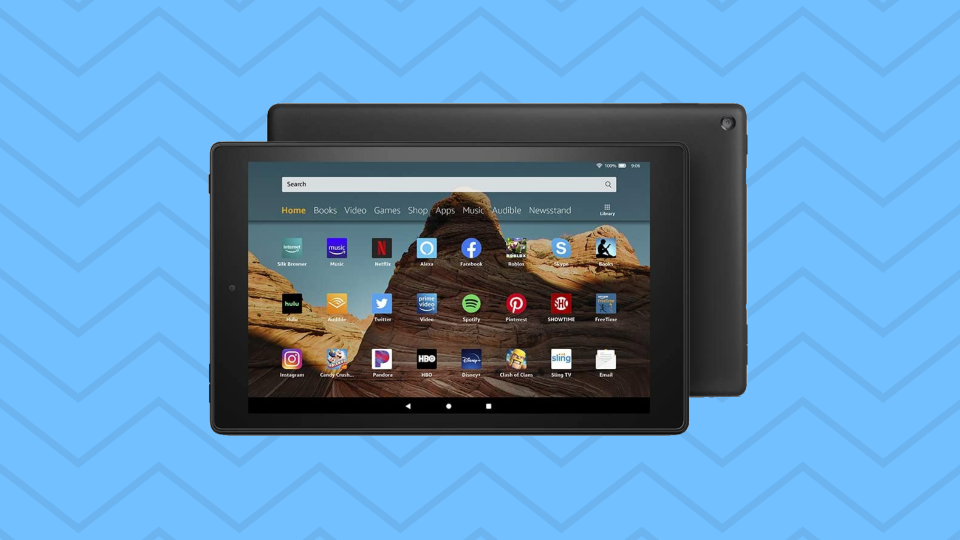 Save $70 on the Fire HD 10 tablet. (Photo: Amazon)