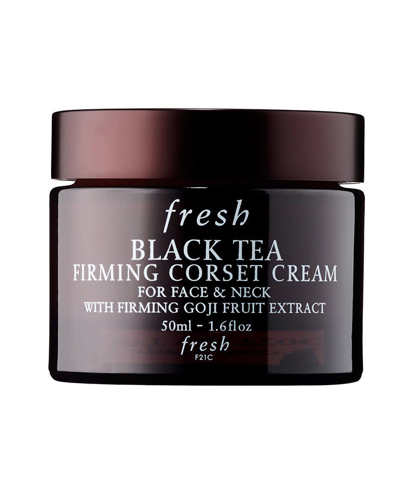 Best Lightweight Neck Cream: Fresh Black Tea Corset Cream Firming Moisturizer