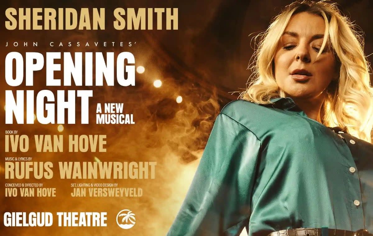 Sheridan Smith stars in Opening Night at the Gielgud Theatre in London (Gielgud Theatre)