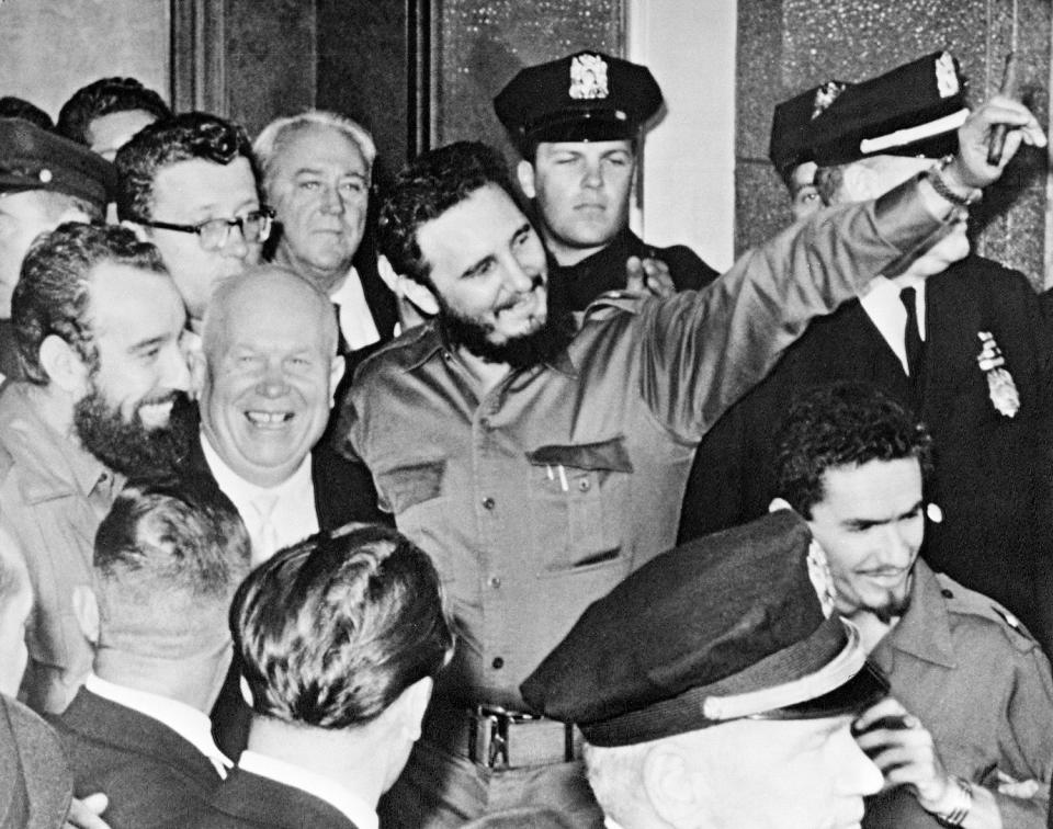 Fidel Castro dies at 90: His life in photos