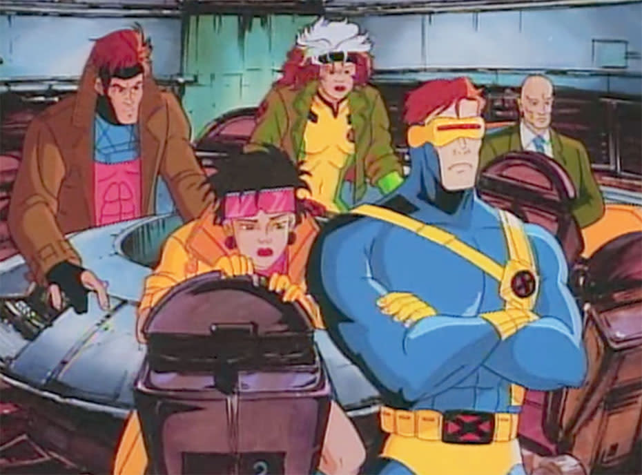 A still from the 1990s X-Men cartoon. (Disney)