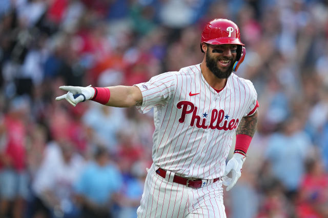 Weston Wilson hits home run in first MLB at-bat for Phillies on