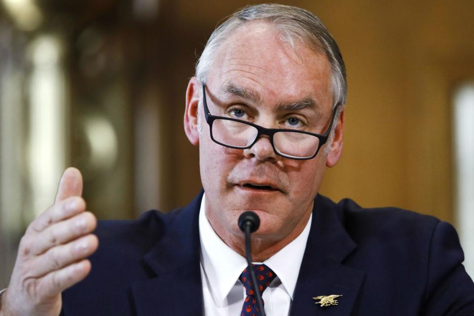 Ryan Zinke branded 'insensitive' for responding 'Konnichiwa' to congresswoman's story about Japanese internment camps