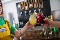 <p>And now for something a bit different: a jaunt to a pop-up forest in Peckham for a hearty pint of mulled mead. The Gosnells' team has brought 15 varieties to try – some you won't find anywhere else – along with some soft drinks and lagers if you're not feeling quite so adventurous. </p><p><strong>Location:</strong> 106A Bellenden Rd, SE15 4RF<br>Click <a href="https://urldefense.com/v3/__http:/www.gosnells.co.uk/pages/reservations__;!!Ivohdkk!wkv-eO0WgObc1Gsr8xAuhnaQxSrIXIaVVKcNBoHRbufkbQqfld9ybPHP5X1WXHGOBNppx40$" rel="nofollow noopener" target="_blank" data-ylk="slk:here;elm:context_link;itc:0;sec:content-canvas" class="link ">here</a> to find out more. </p>