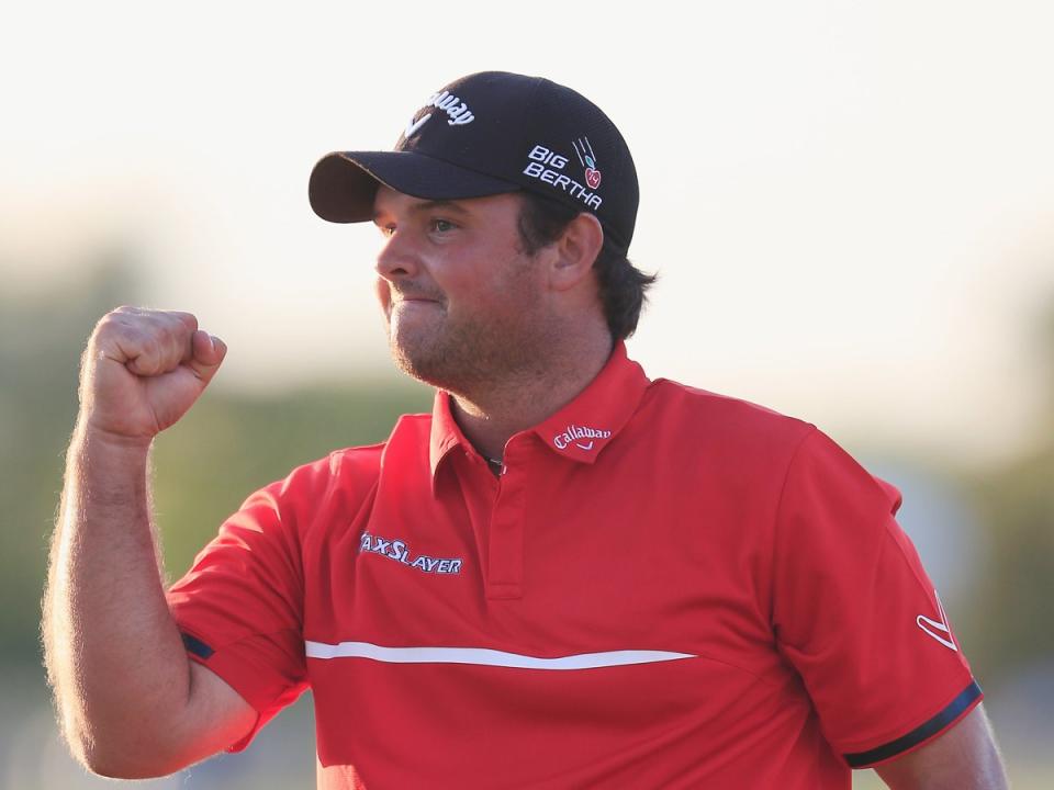 patrick reed fist pump