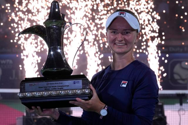 Krejčíková scores major career success with Dubai title