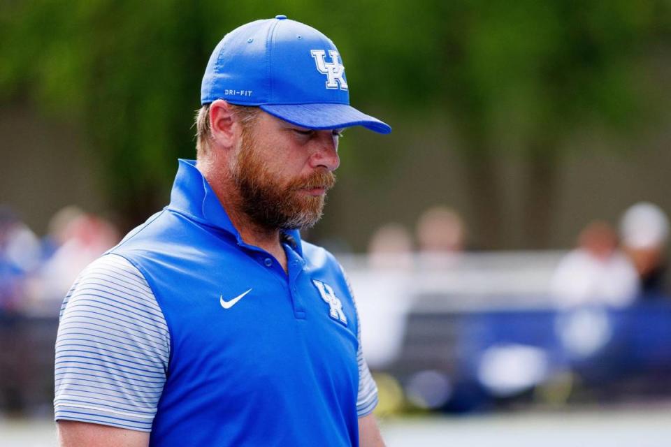 Kentucky men’s tennis head coach Cedric Kauffmann led the Wildcats to the 2022 NCAA Tournament finals for the first time in school history.