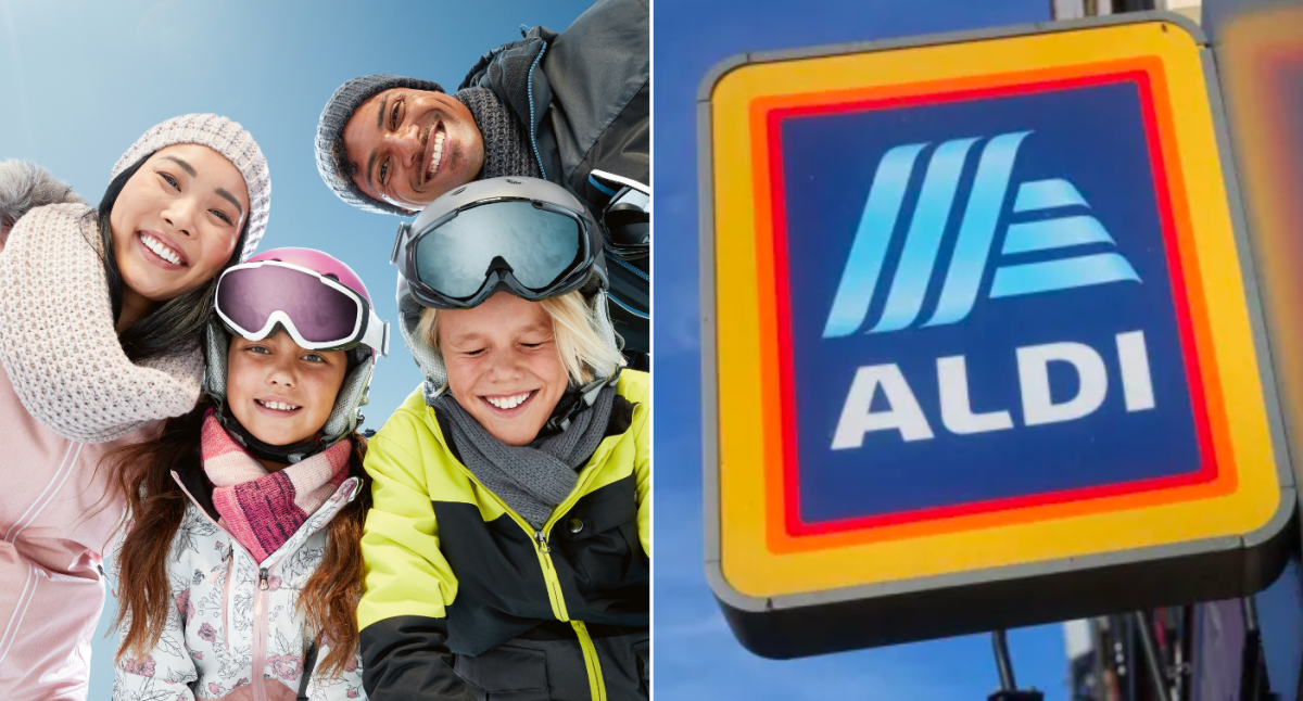 We've got pictures of the 2023 Aldi snow gear 