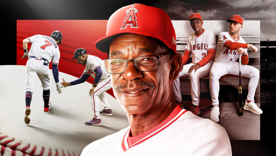 Ron Washington is bringing his unique style and big personality to the Angels this year. (Taylar Sievert/Yahoo Sports)