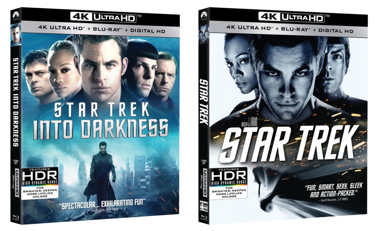 The last two 'Star Trek' films are coming home in 4K June 14th