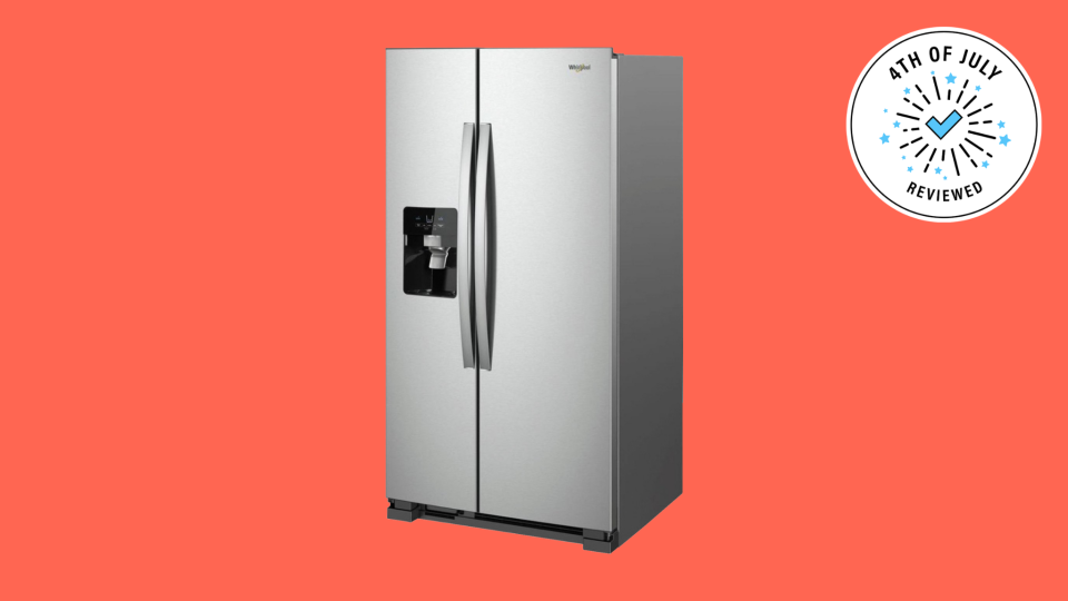 Store your cooking essentials in this Whirlpool fridge on sale at Best Buy.