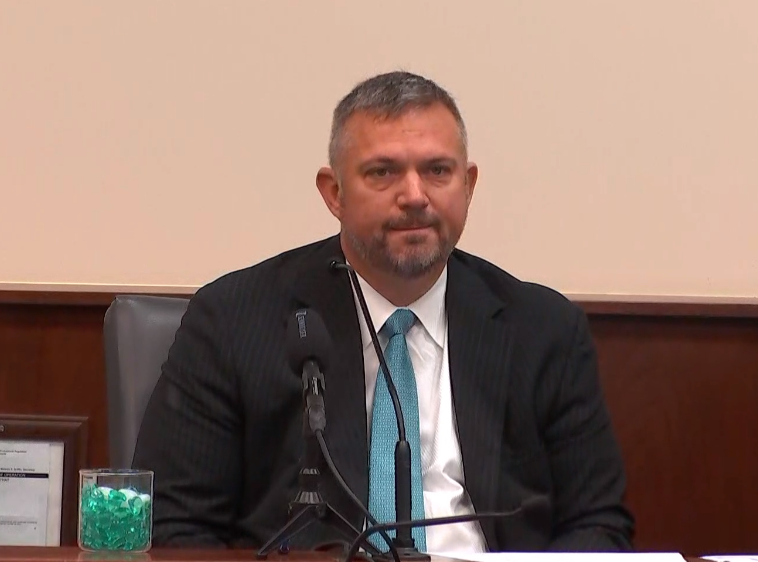 Tristyn Bailey's father, Forrest, addresses Aiden Fucci during Wednesday's sentencing hearing in his daughter's Mother's Day 2021 stabbing death in St. Johns County.