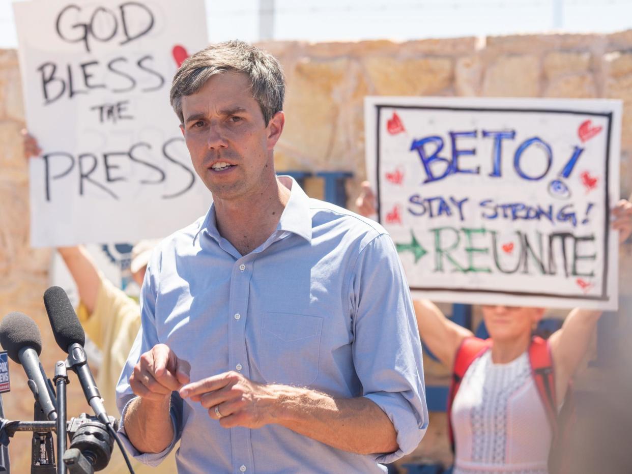 Beto O'Rourke has gained an extraordinary amount of support during his once-longshot candidacy against Ted Cruz in Texas. Will an anti-BBQ allegation bring down his Democratic senatorial campaign?: AFP/Getty Images