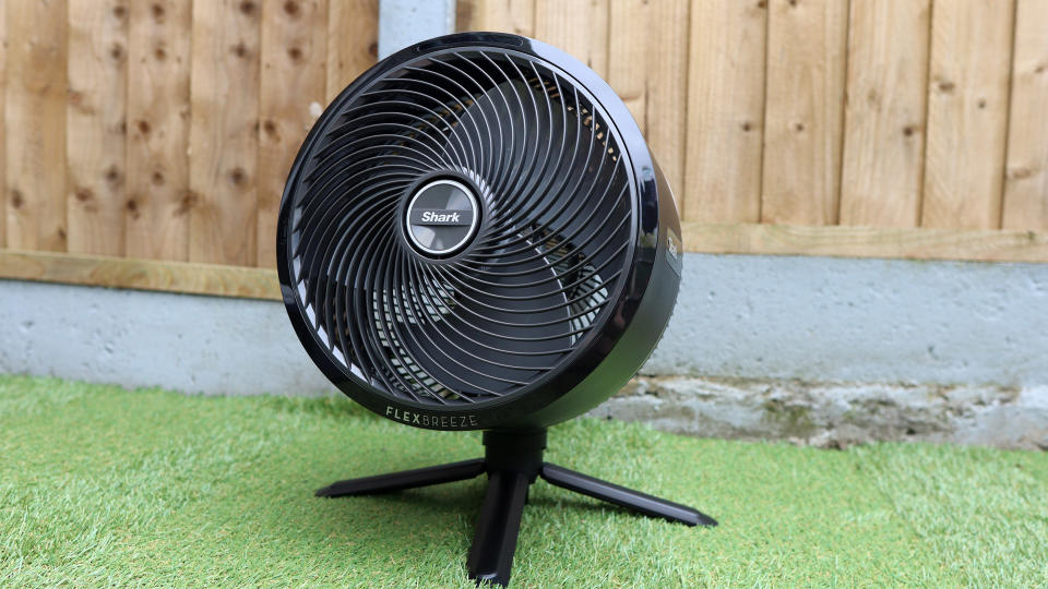 Shark FlexBreeze Portable Fan detached from pedestal