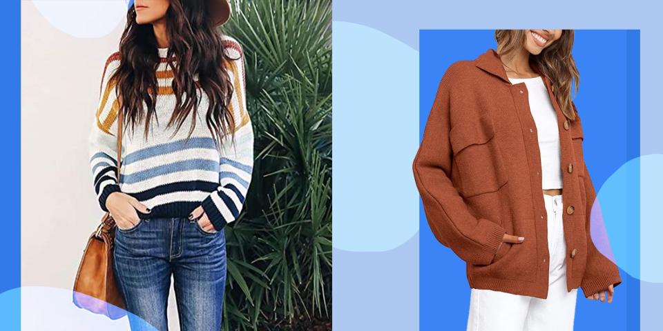 Are You Hot? Cold? Don't Worry, These Amazon Sweaters Get It Juuust Right