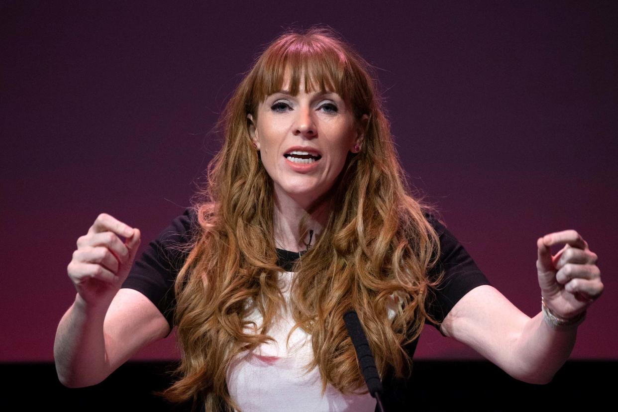 Angela Rayner who has won the Labour party deputy leadership race: PA