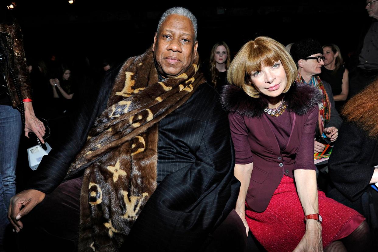 andre leon talley and anna wintour
