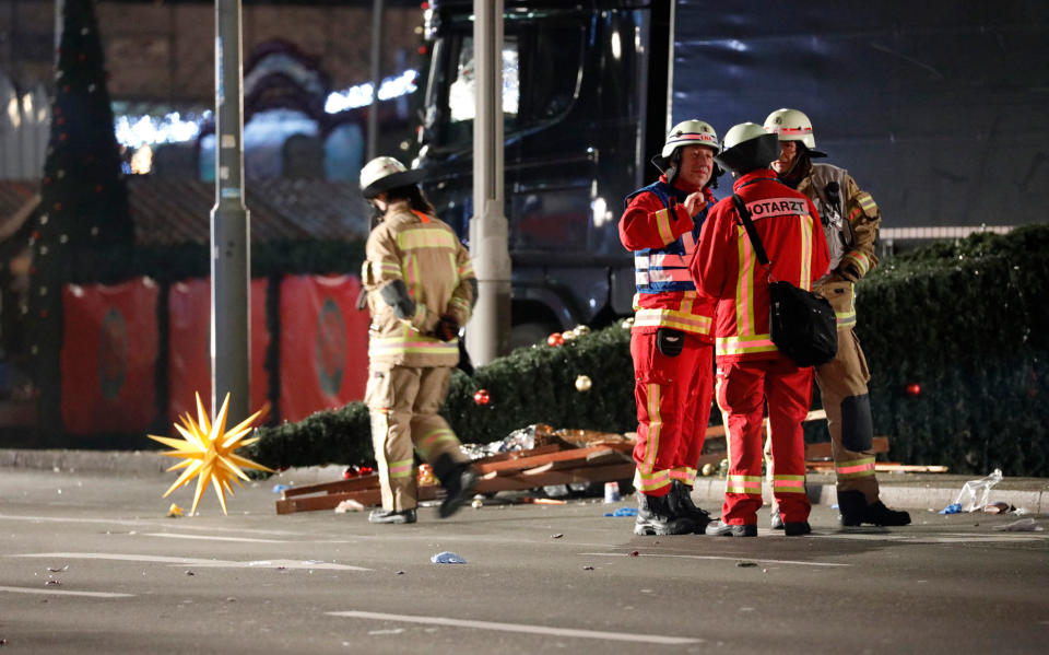 Truck attack at Berlin Christmas market