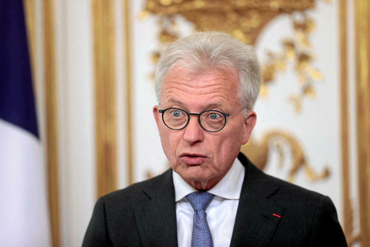 Hans-Dieter Lucas a été ambassadeur d'Allemagne en France pendant 3 ans. Il quitte son poste fin août pour rejoindre Rome.  - Credit:GEOFFROY VAN DER HASSELT / AFP