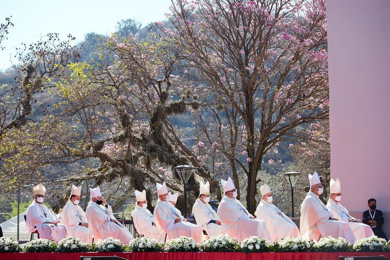 Cerca de 30 obispos participaron de la ceremonia de la beatificación