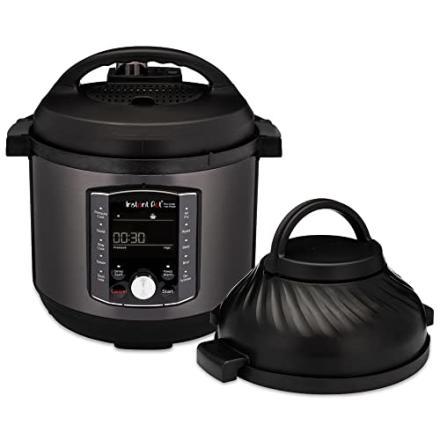 Foodi Black Chrome 8 qt 9-in-1 Deluxe Pressure Cooker by Ninja at