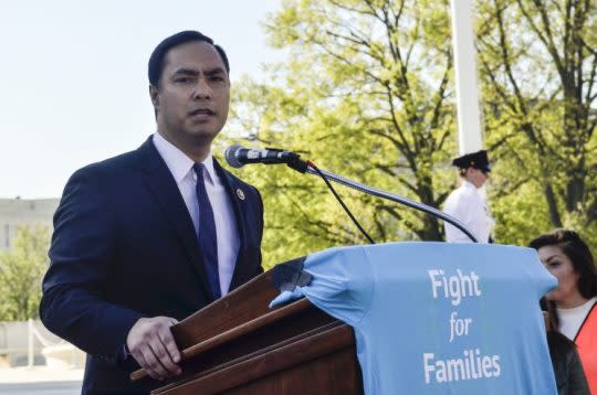 Rep. Joaquin Castro, D-Texas, is attempting to allow the Library of Congress to change the term "illegal alien" in its language. (Photo: Kris Connor/Getty Images)