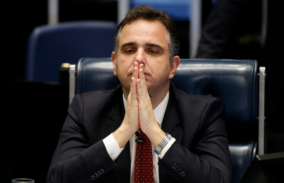 ***ARQUIVO***BRASÍLIA, DF, 07.12.2022 - O presidente do Senado Federal, Rodrigo Pacheco (PSD-MG). (Foto: Pedro Ladeira/Folhapress)