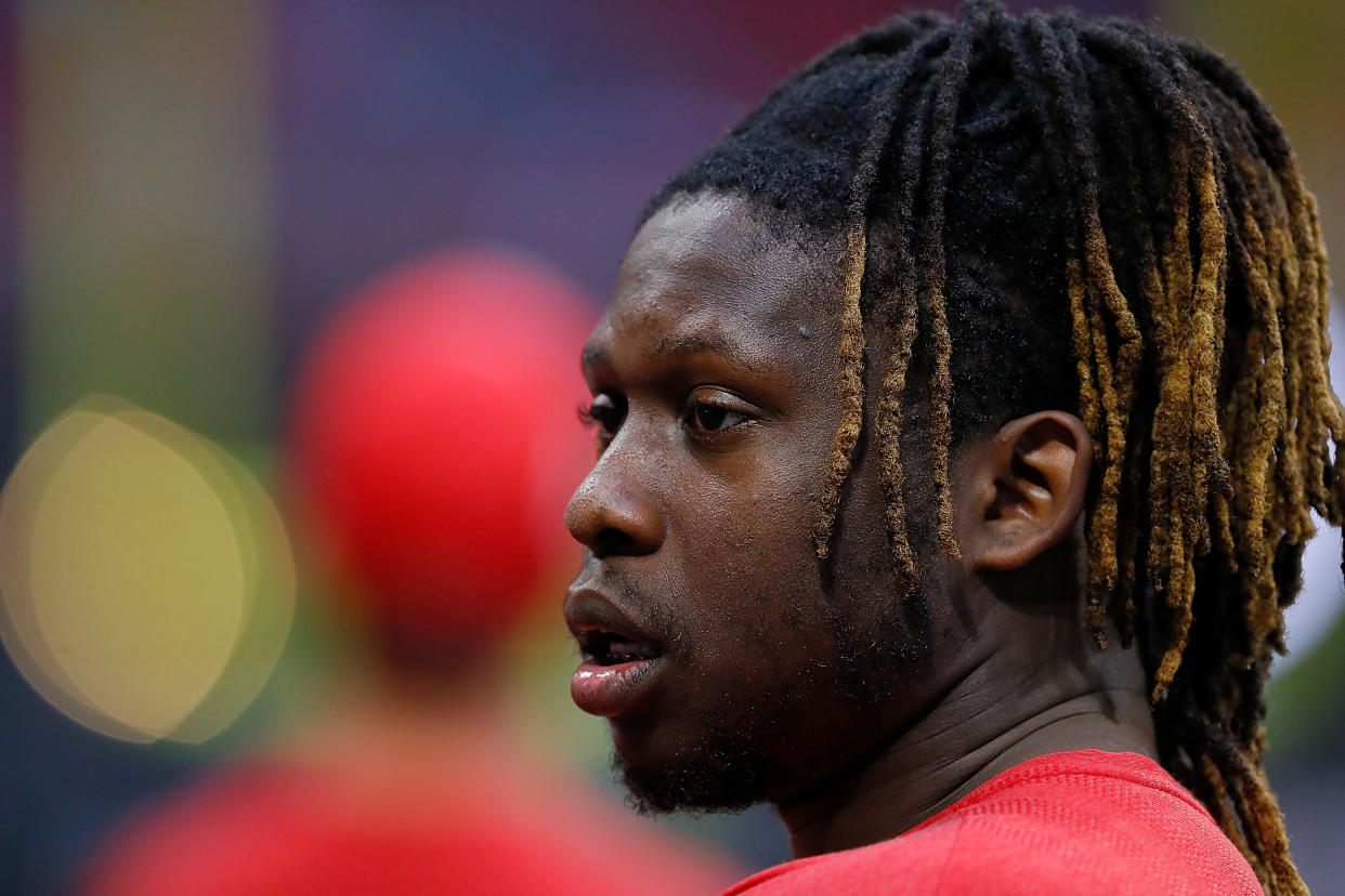 Takkarist McKinley was detained by police in Los Angeles. (Getty Images)