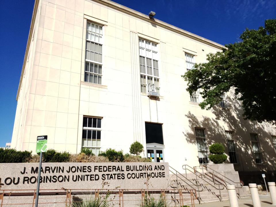 The J. Marvin Jones Federal Building and the Mary Lou Robinson United States Courthouse in Amarillo.