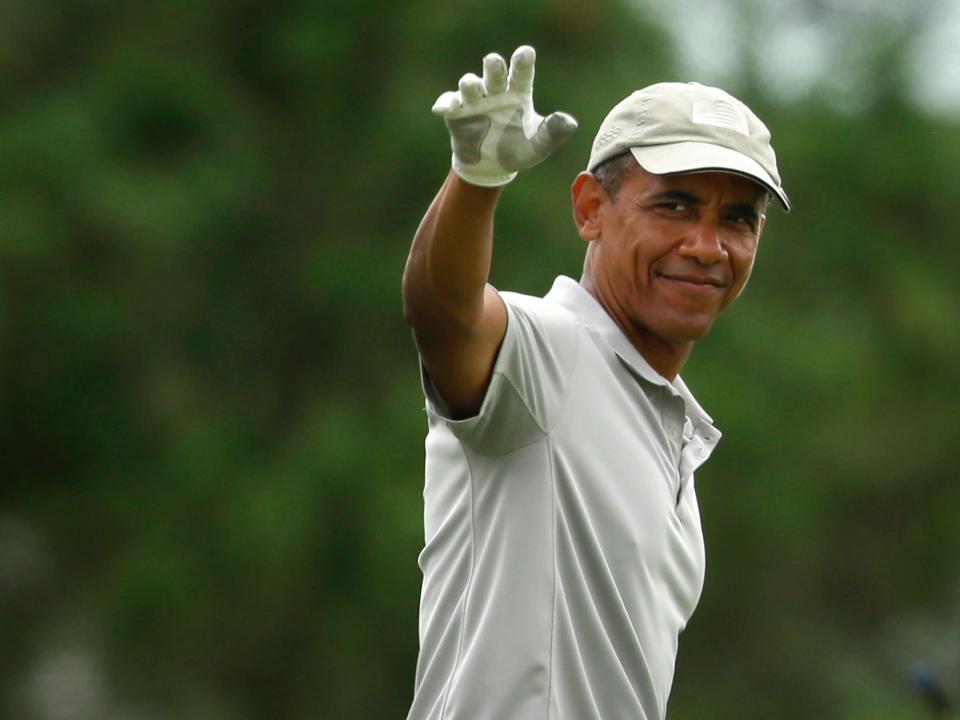 obama golf