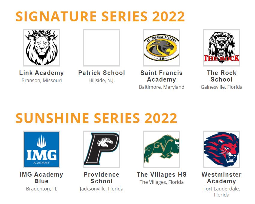 The Signature Series for the 2022 Culligan City of Palms Classic no longer includes Kayne West's Donda Academy.