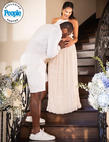 <p>Randi Roberts Photography</p> Metta World Peace and wife Maya