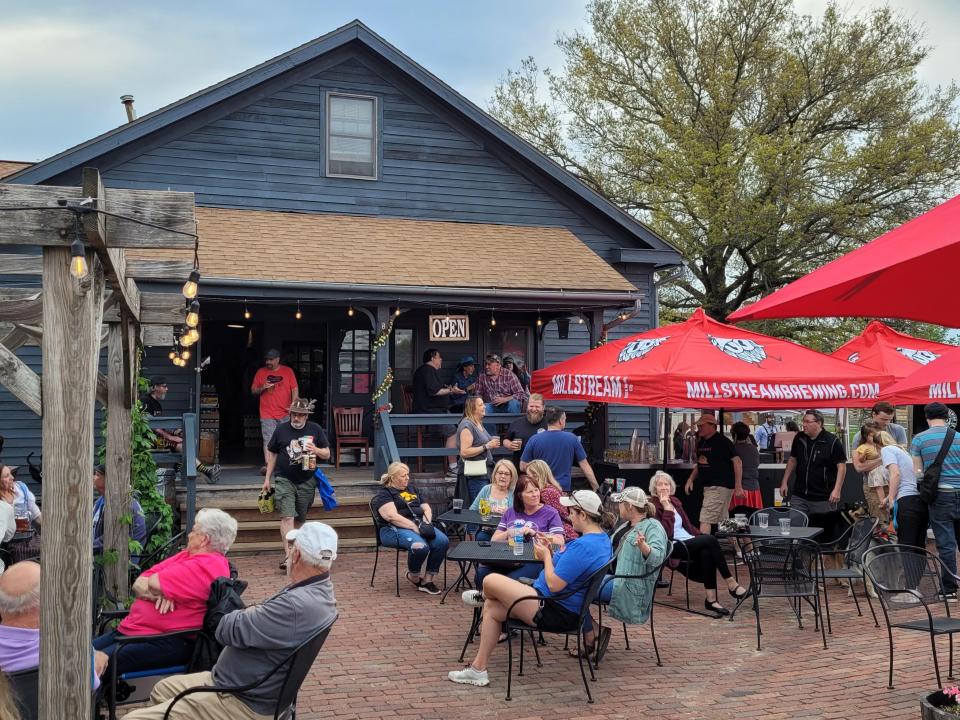 Millstream Brewing during Maifest in Amana.