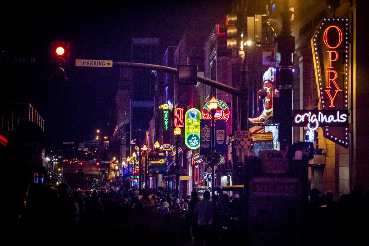 Broadway is major thoroughfare in Nashville, Tennessee. It includes Lower Broadway, a renowned entertainment district for country music.