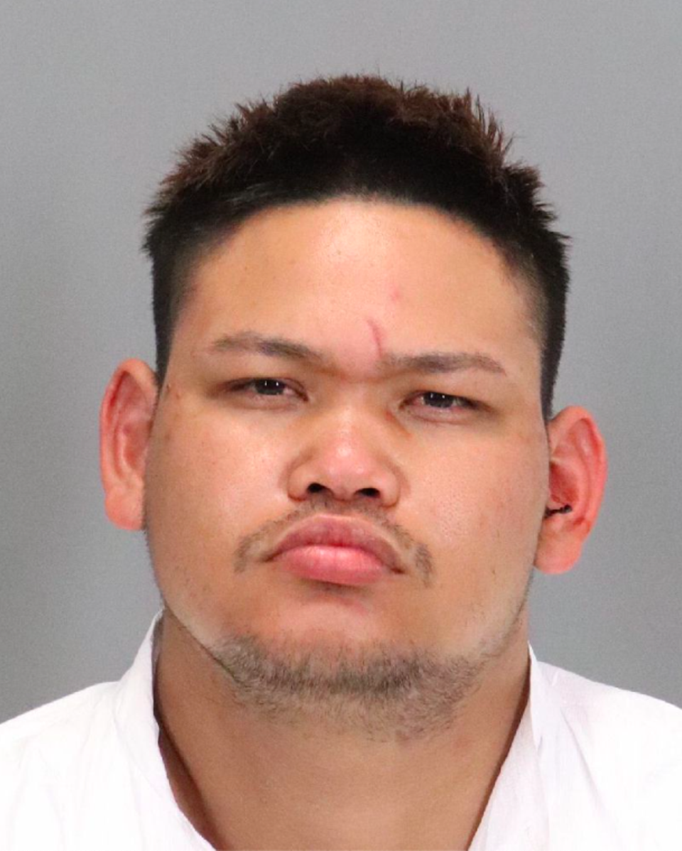 Dyllin Jaycruz Gogue, 27, of San Jose, was arrested 15 April and he appeared in court 19 April. (San José Police)