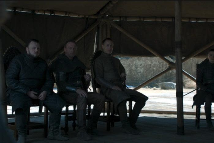 Game of Thrones fans have spotted yet another production gaffe that appears to have been made in the final episode.During the last episode of season eight, several fans noticed that a water bottle appears to have joined the now-infamous “Starbucks cup” that appeared in front of Daenerys at Winterfell.It was spotted just behind Samwell Tarly’s left leg as he attempts to convince the rest of the group, who are deciding on the fate of the Six Kingdoms, that letting “the people” decide is the best option.Twitter user @bethisloco appears to have been first to spot the error.> a water bottle in King’s Landing!! got gameofthrones pic.twitter.com/mwGQlsLwnh> > — Beth (@bethisloco) > > May 20, 2019Fans have reacted with both amusement and annoyance at the water bottle's erroneous appearance during a critical scene.> LMAOOO I CAN'T BREATHE THEY DID IT AGAIN 💀💀 First Starbucks now a water bottle this show is a joke GameOfThrones GameOfThronesFinale TheFinalEpisode pic.twitter.com/9YaFF8Pnm6> > — ℝίτα🐉||GoT Spoilers (@JonxDanyy) > > May 20, 2019> OH MY GOD, THERE REALLY WAS A WATER BOTTLE GameOfThrones > > 46:19 timestamp. pic.twitter.com/BDKGXYLlzi> > — Neleimour 🛡️🖋️ (@Neleimour) > > May 20, 2019It will likely be a sore subject for showrunners who were forced to issue a statement after a takeaway coffee cup was seen amid the metal goblets and animal horns that were used during a celebratory feast at Winterfell.Many have criticised the show for its rushed pacing towards the finale, along with the arcs of several beloved key characters. Over a million people have signed a petition calling for a “remake” of season 8. Meanwhile, our critic Nick Hilton was also unimpressed by the “misjudged ending and hammy delivery” of the final scenes. Read the full review here.Game of Thrones is available to watch on Sky Atlantic and NowTV in the UK