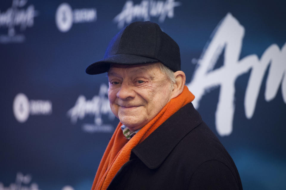 David Jason attends the opening night of Cirque Du Soleil's Amaluna at the Royal Albert Hall, London. Photo date: Thursday 12th January 2017