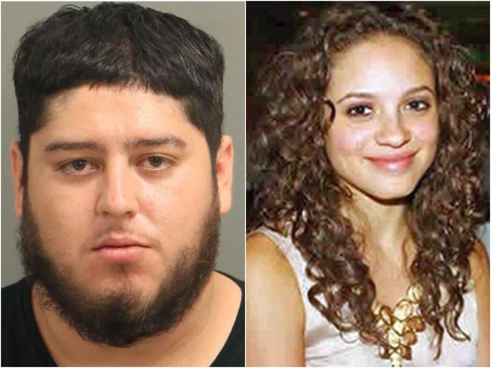 Miguel Enrique Olivares, 28, has been charged with first degree murder in the 2012 death of UNC student Faith Hedgepeth (Raleigh/Wake City-County Bureau of Identification / WRAL)