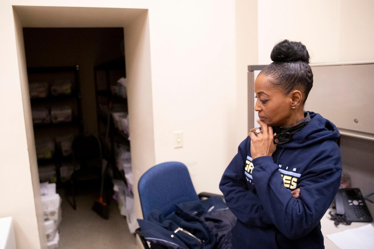 Shelby County Clerk Wanda Halbert gives a tour of the clerk’s office to The Commercial Appeal in Memphis, Tenn., on Friday, January 5, 2024.