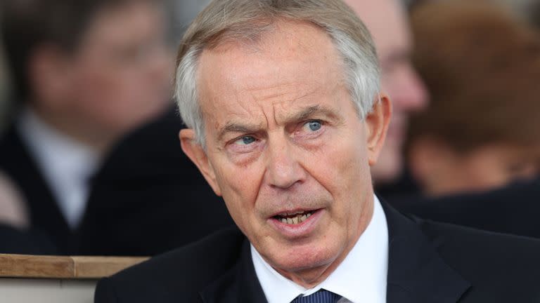 El ex primer ministro británico, Tony Blair