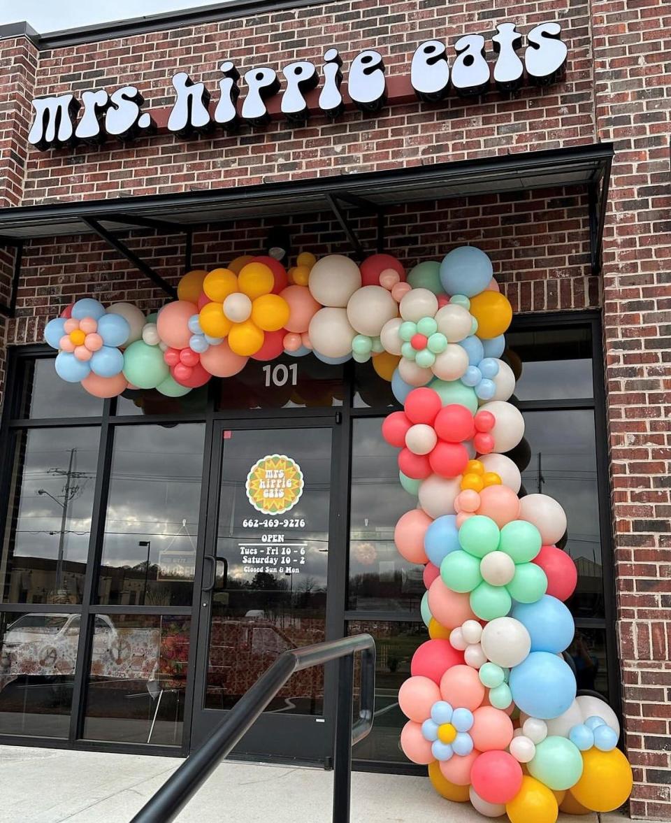 Mrs. Hippie Eats reopened in its new location at 2595 McIngvale Road in Hernando on Feb. 13.