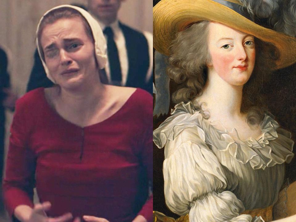 janice handmaids birth marie antoinette