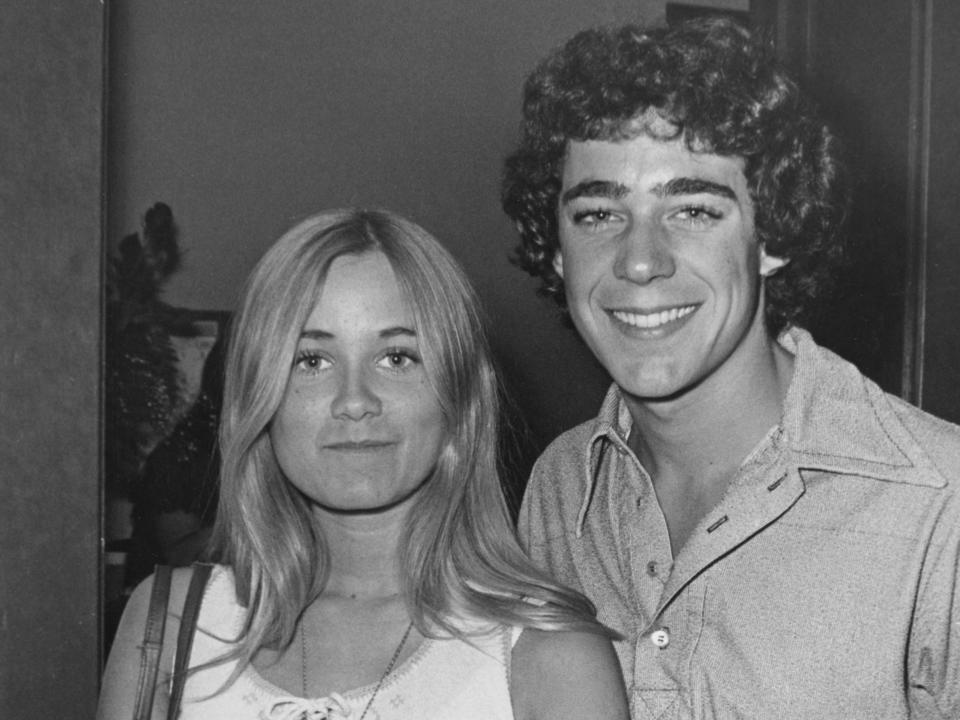 Maureen McCormick and Barry Williams