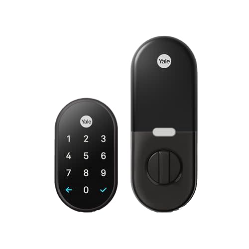 Google Nest x Yale Lock - Tamper Proof Smart Lock for Keyless Entry - Keypad Deadbolt Lock for…