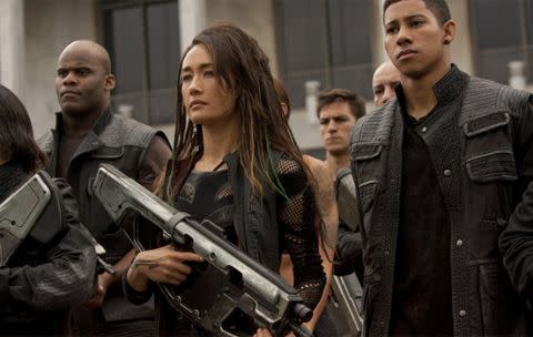 Keiynan Lonsdale stars in Insurgent. Image: Lionsgate