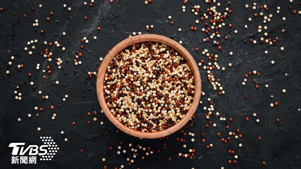 藜麥含豐富膳食纖維。（示意圖／shutterstock達志影像）