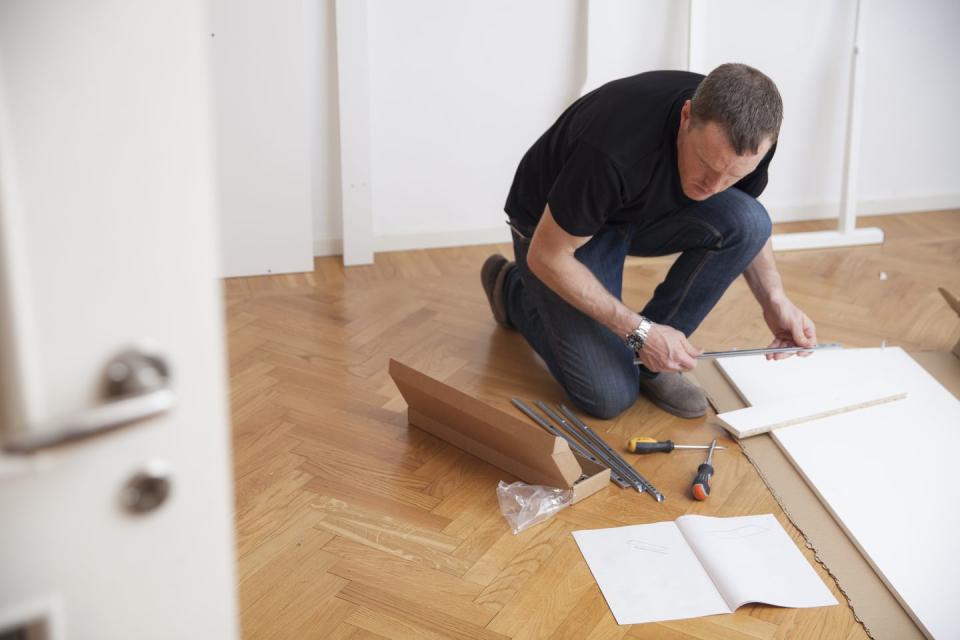 <p>Once you put the furniture together, there's no need for the manual. You'll never use them again, so toss any directions or manuals you have lying around.</p>